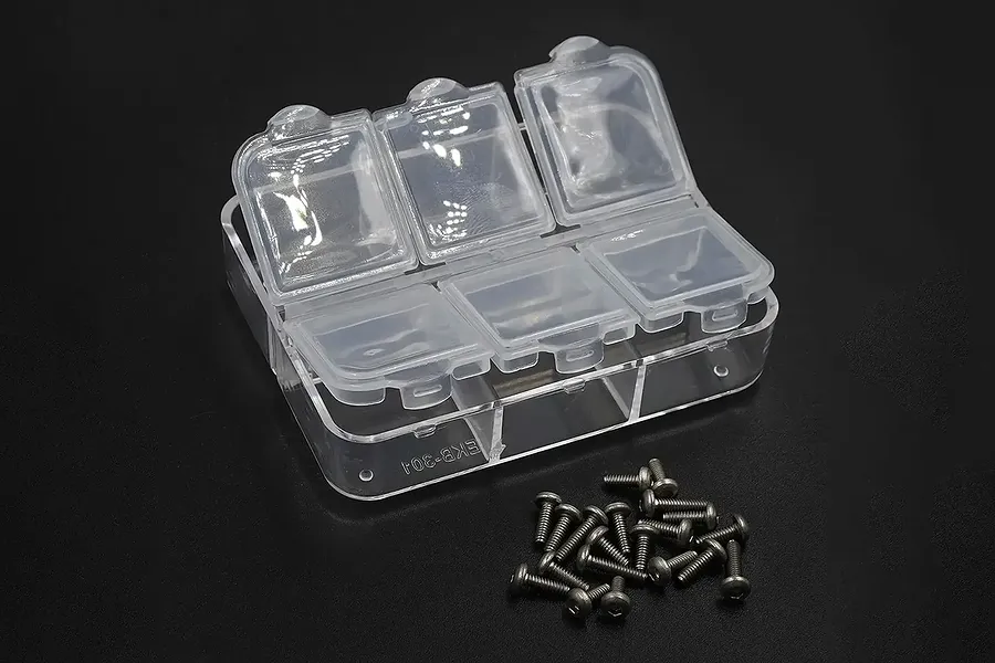 Yeah Racing Titanium Complete Screw Set with Mini Box image 132788