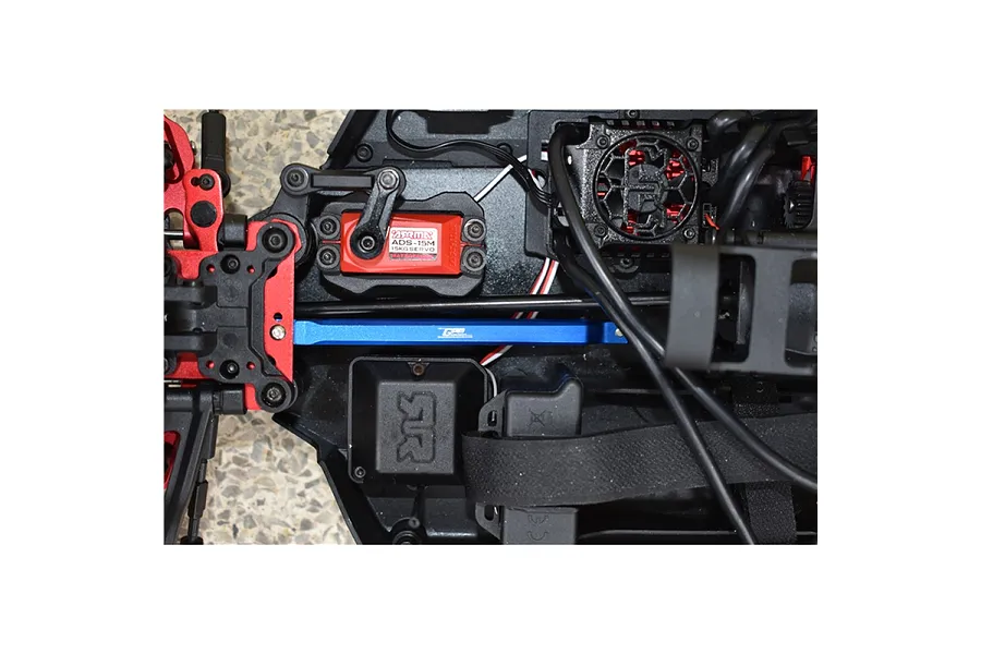 GPM Red Aluminium Front Chassis Brace image 3