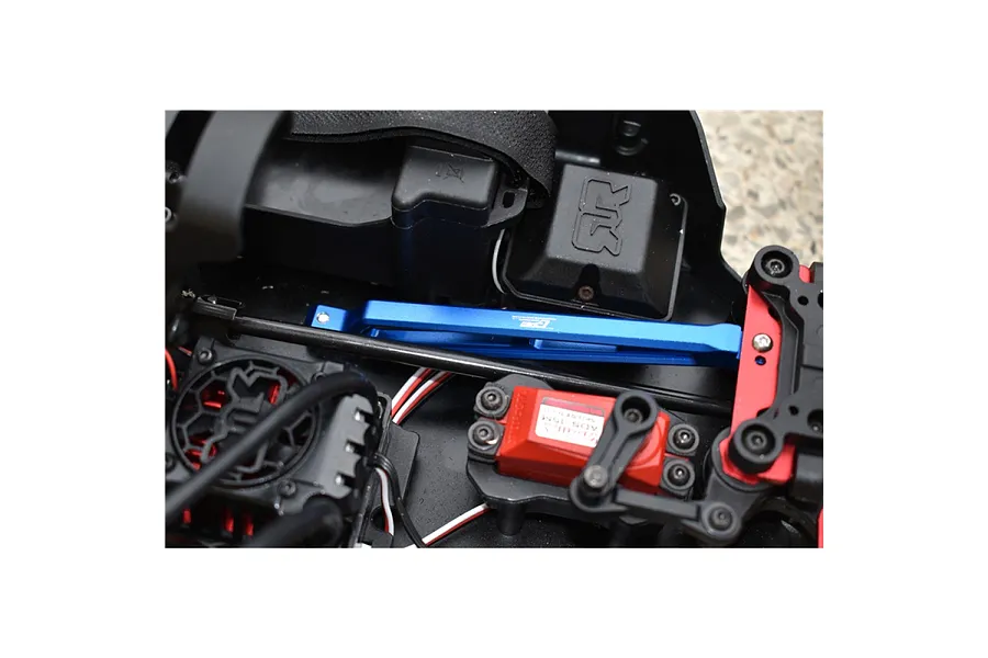 GPM Red Aluminium Front Chassis Brace image 4