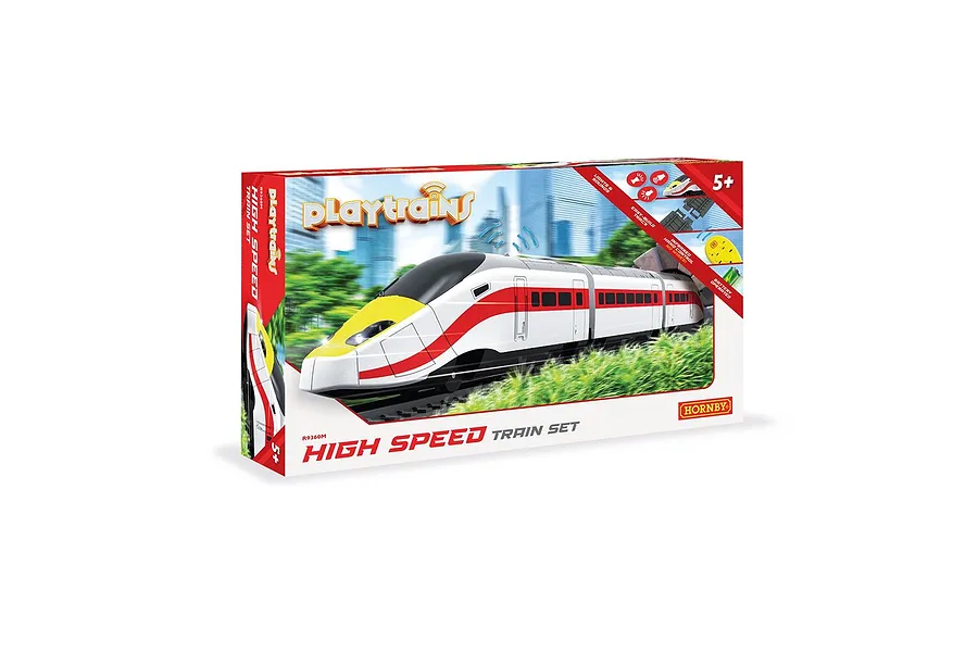 Hornby 1/76 Playtrains High Speed Train Set image 132858