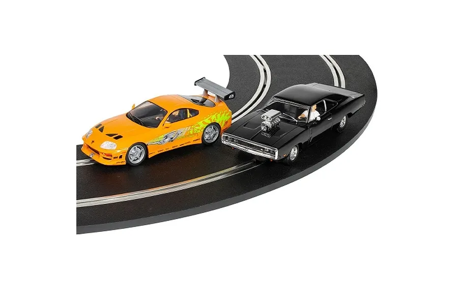 Scalextric 1/32 Fast &amp;amp; Furious Hot Laps Slot Car and Track Set image 132861