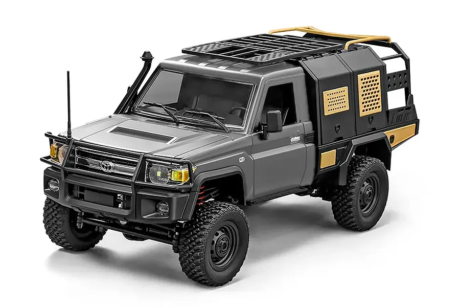 MN Model Toyota LC79 RC Rock Crawler Electric 4WD 1/12 Scale RTR - Grey image 132953