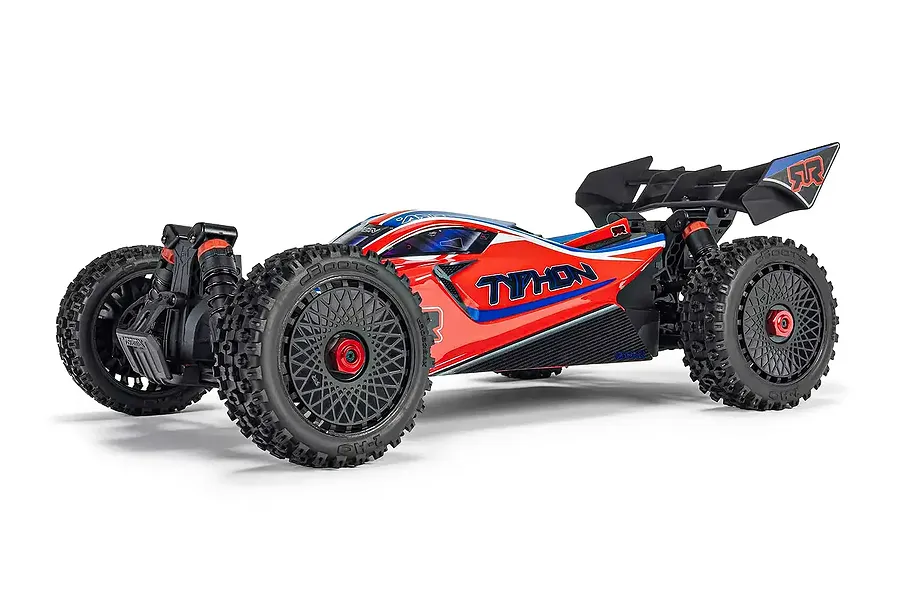 ARRMA Typhon 223S BLX RC Buggy Electric Brushless 4WD 1/8 Scale RTR - Red image 132973