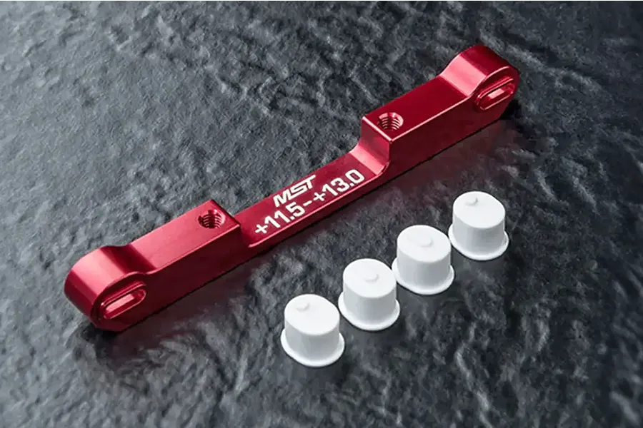 MST Aluminium Suspension Arm Pin Mount (+11.5-+13.0) - Red image 132996