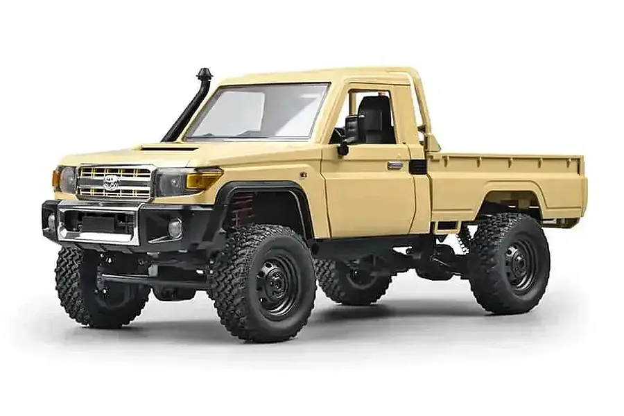 MN Model Toyota LC79 RC Rock Crawler Electric 4WD 1/12 Scale RTR - Yellow image 133008