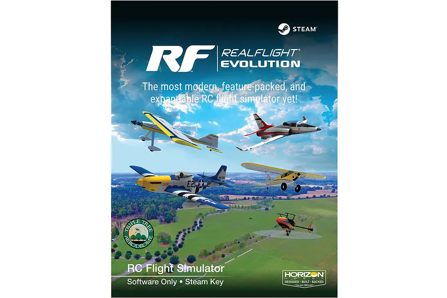 RealFlight Evolution RC Flight Simulator Software - Digital Download image 133196