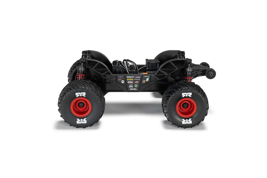ARRMA Quake Grom RC Monster Truck Electric 4WD 1/16 Scale RTR - Red image 133289