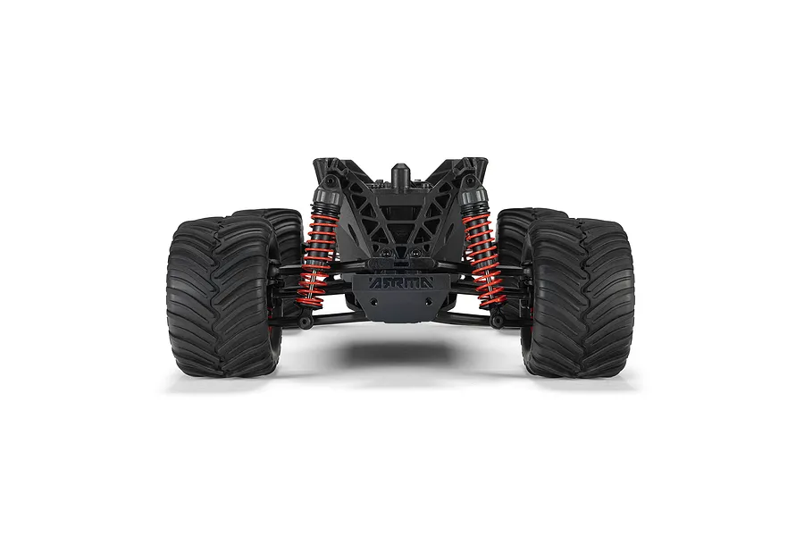ARRMA Quake Grom RC Monster Truck Electric 4WD 1/16 Scale RTR - Red image 133290