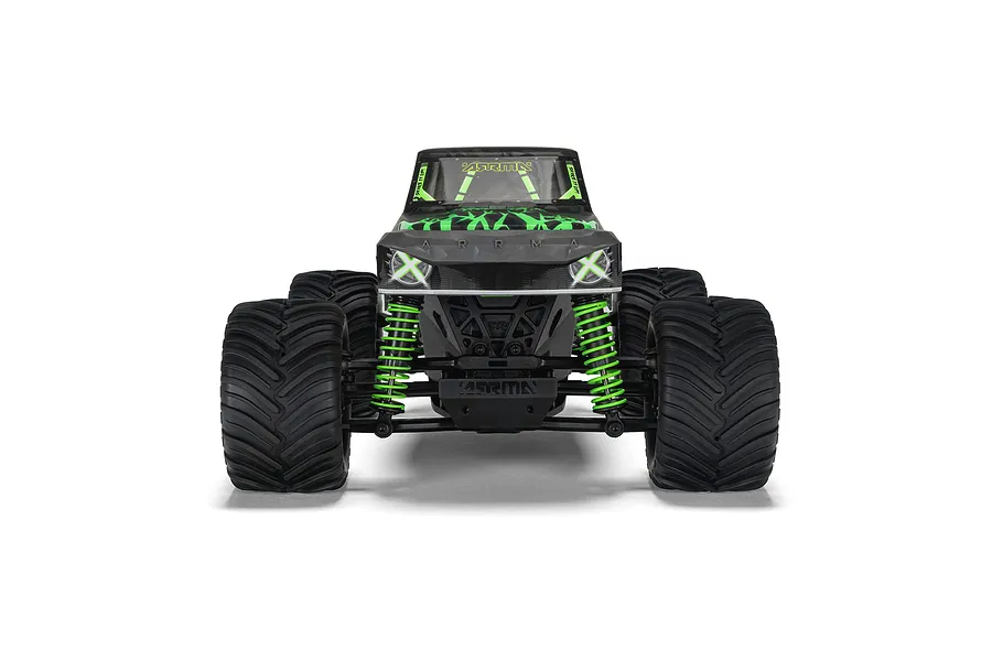 ARRMA Quake Grom RC Monster Truck Electric 4WD 1/16 Scale RTR - Green image 133302