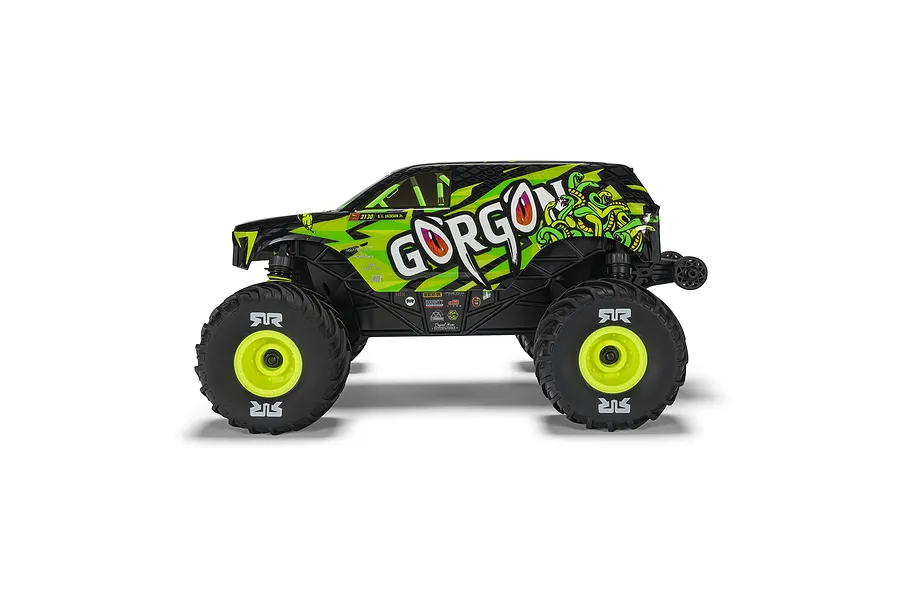 ARRMA Gorgon Grom RC Monster Truck Electric 4WD 1/16 Scale RTR - Yellow image 133333