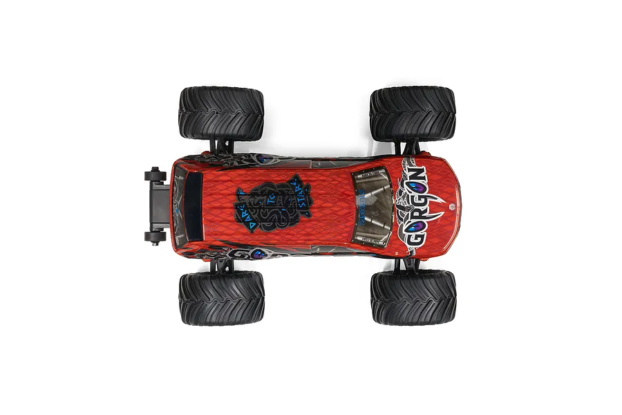 ARRMA Gorgon Grom RC Monster Truck Electric 4WD 1/16 Scale RTR - Red image 133352
