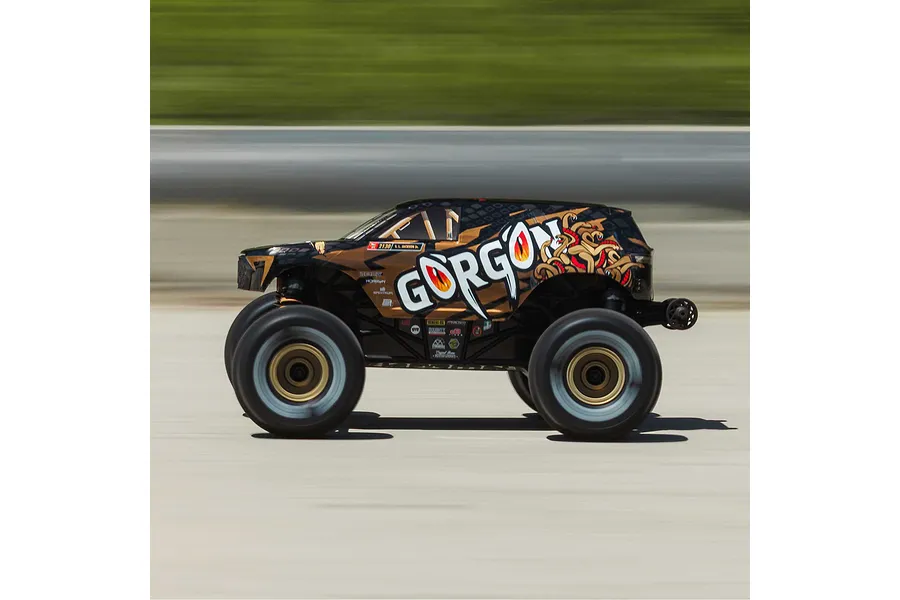 ARRMA Gorgon Grom RC Monster Truck Electric 4WD 1/16 Scale RTR - Bronze image 133377