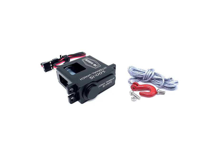 Reefs RC 100 9.5kg 8.4V Brushless Steel Gear Winch Servo with Internal Spool image 133413