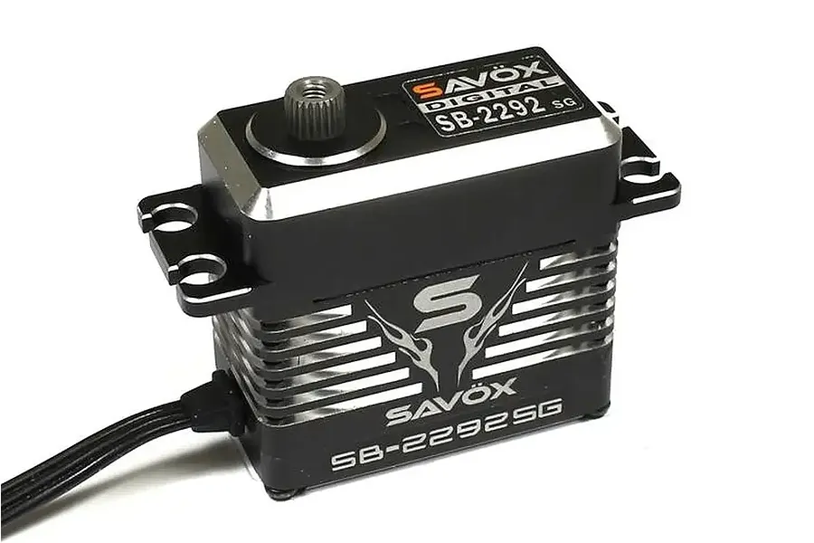 Savox SB-2292SG Black Edition Standard 45kg 8.4V Brushless Metal Geared Servo image 133458