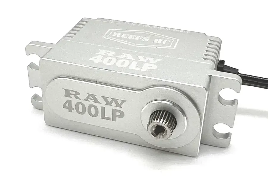 Reefs RC Raw 400LP 33kg 8.4V Waterproof Metal Geared Servo - Silver image 133462
