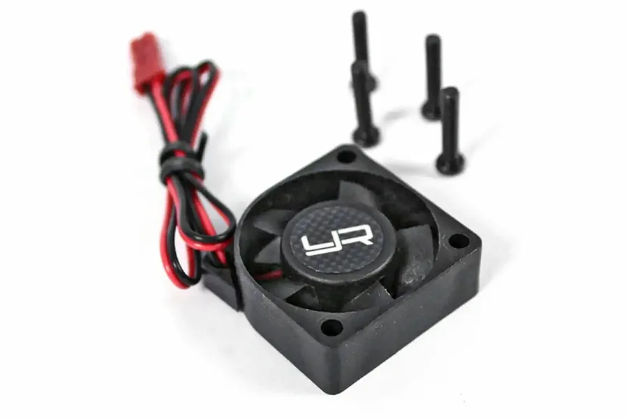 Yeah Racing Black Tornado Plus 30x30x10mm High Speed Cooling Fan image 133549