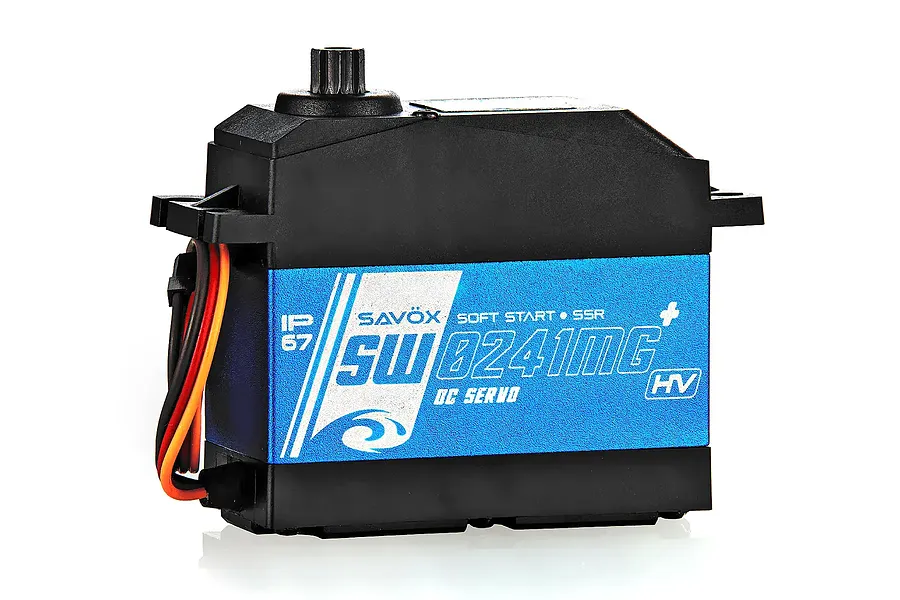 Savox SW-0241MG Plus 1/5 40kg 7.4v Metal Geared Waterproof Servo image 133593