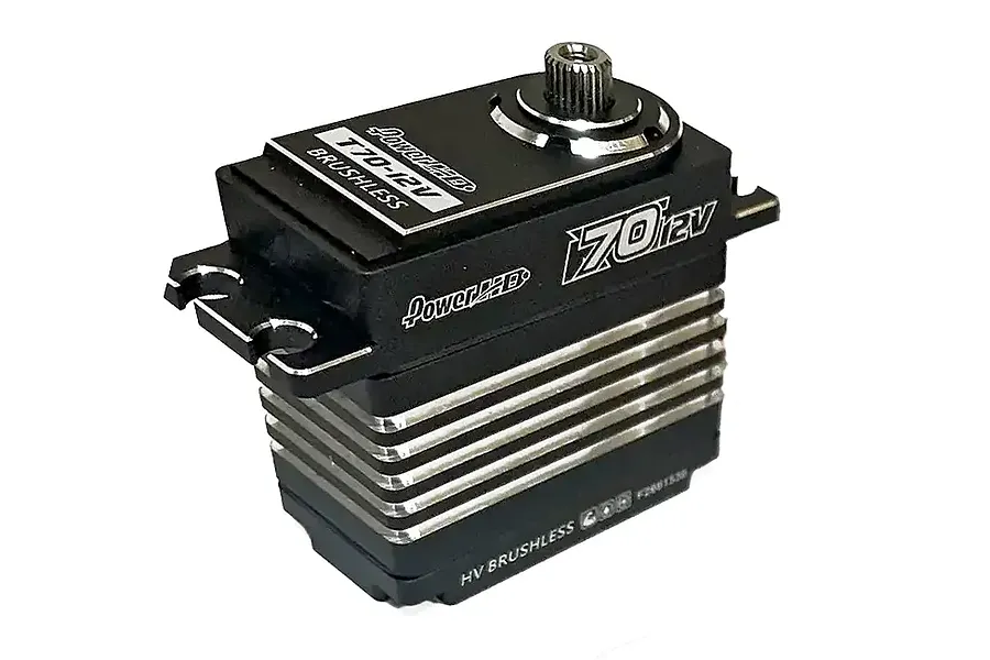 Power HD T70-12V Standard 75KG 12V Direct Power Brushless Metal Geared Servo image 133594