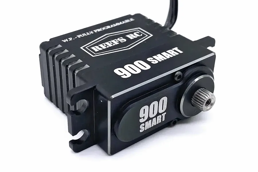 Reefs RC Aluminium 900 Smart Standard 68kg 8.4V Brushless Metal Gear Servo/Winch - Black image 133595