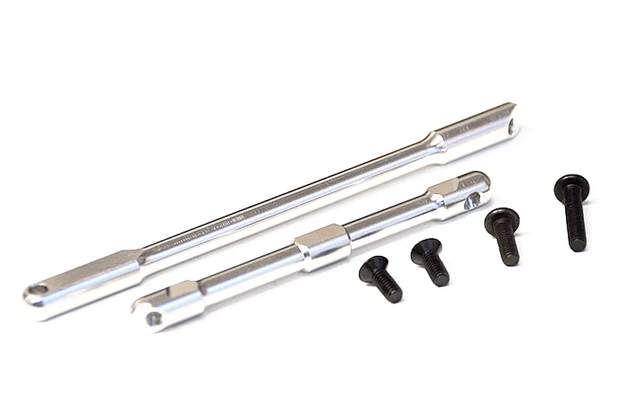 HSP Silver Aluminium Chassis Brace Set image 13364