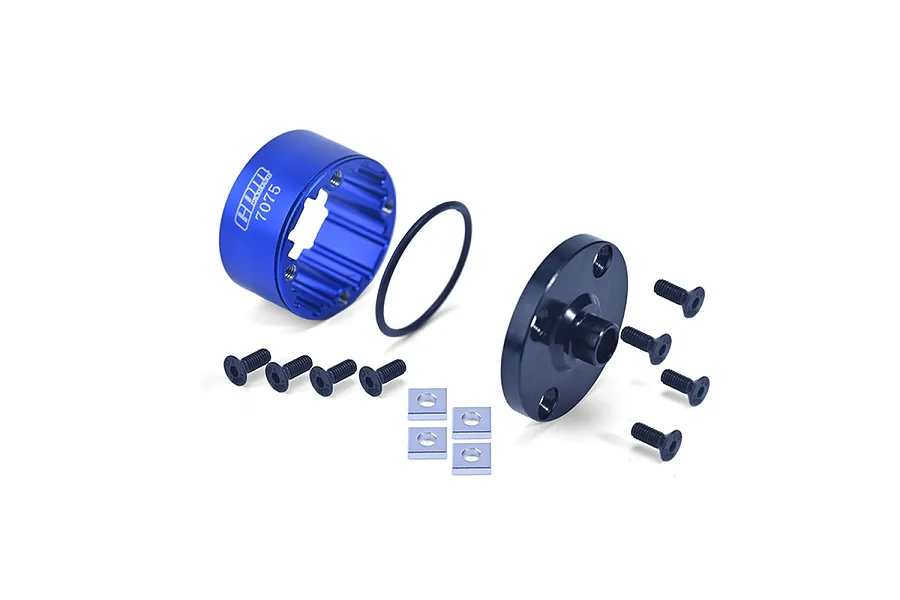 GPM Blue Aluminium &amp;amp; Medium Carbon Steel Diff Case image 133685