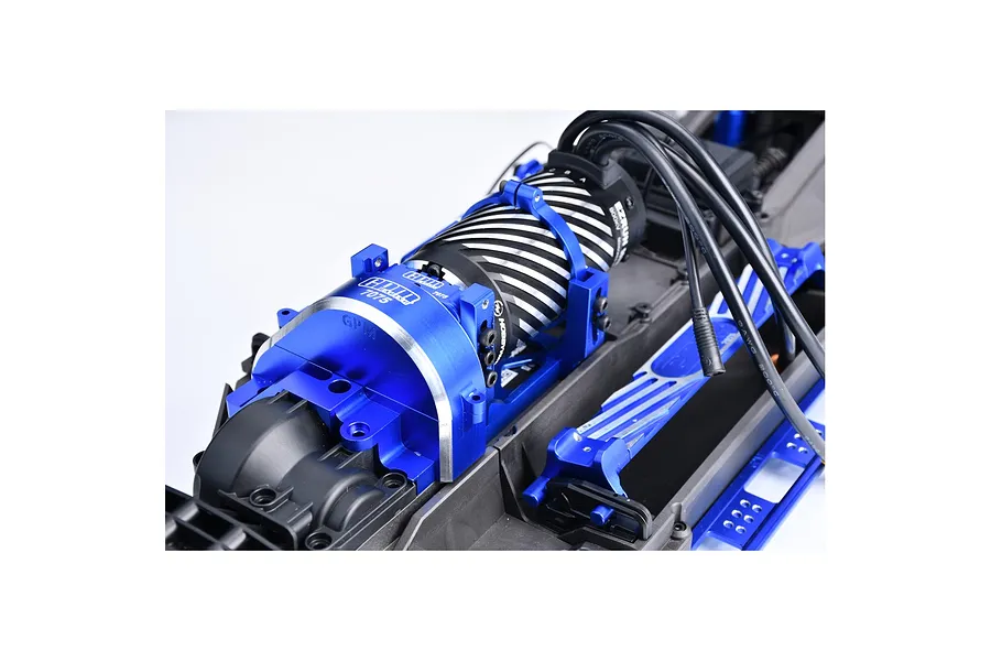 GPM Aluminium Oversized Motor Mount and Base - Black image 3