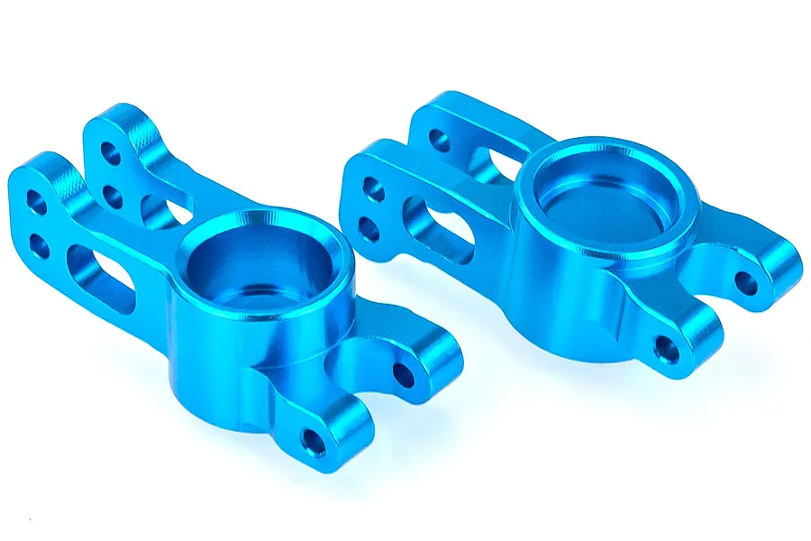 HSP Blue Aluminium Rear Hubs 2Pcs image 13382