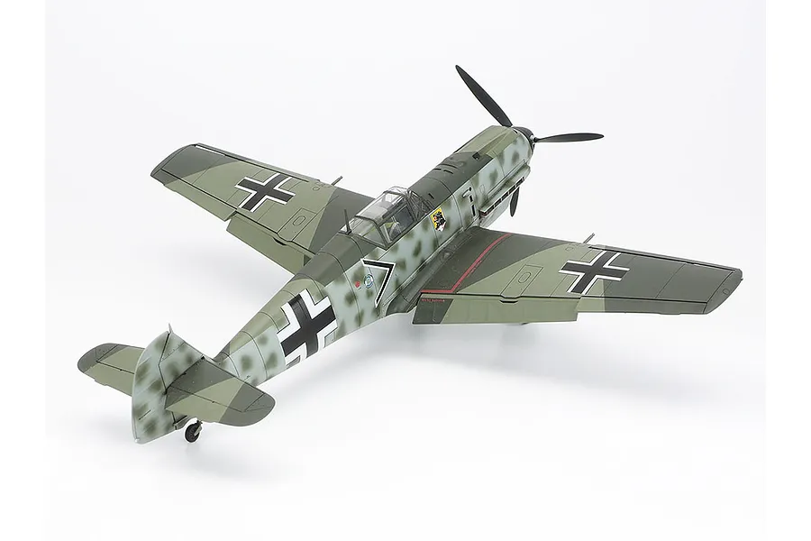 Tamiya 1/48 Messerschmitt Bf109 E3 Trop Fighter Scaled Plastic Model Kit image 133943
