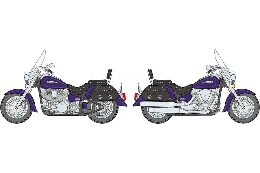 Tamiya 1/12 Yamaha XV1600 Road Star Customer Motorcycle Scaled Plastic Model Kit image 133961