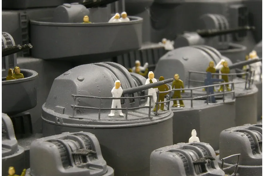 Tamiya 1/350 Scale Ship Crew Set Scaled Plastic Model Kit image 133993