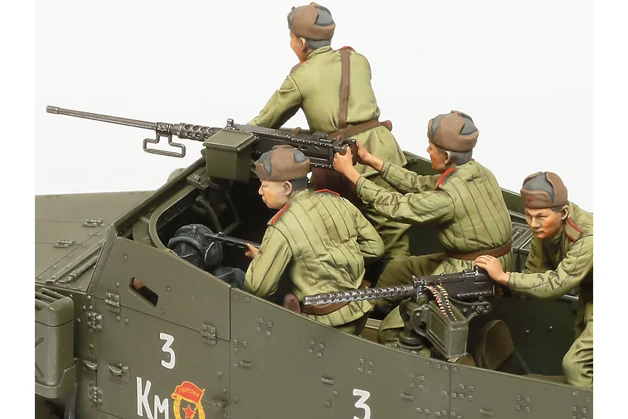 Tamiya 1/35 M3A1 Scout Car Scaled Plastic Model Kit image 134024