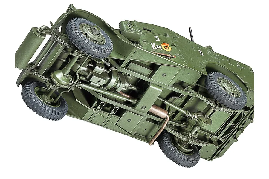 Tamiya 1/35 M3A1 Scout Car Scaled Plastic Model Kit image 134025