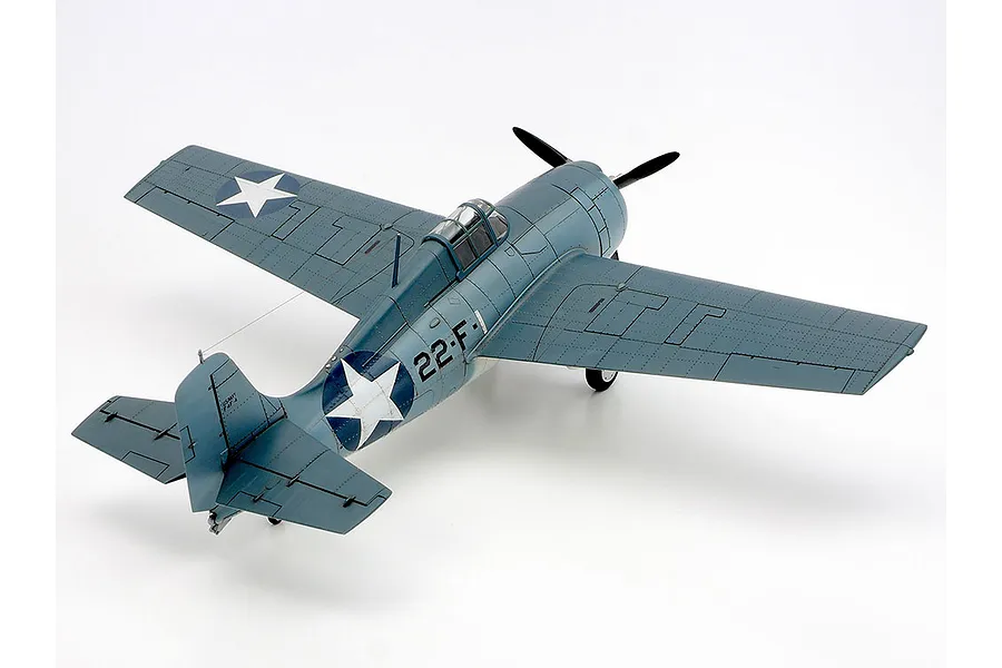 Tamiya 1/48 Grumman F4F-4 Wildcat Scaled Plastic Model Kit image 134084