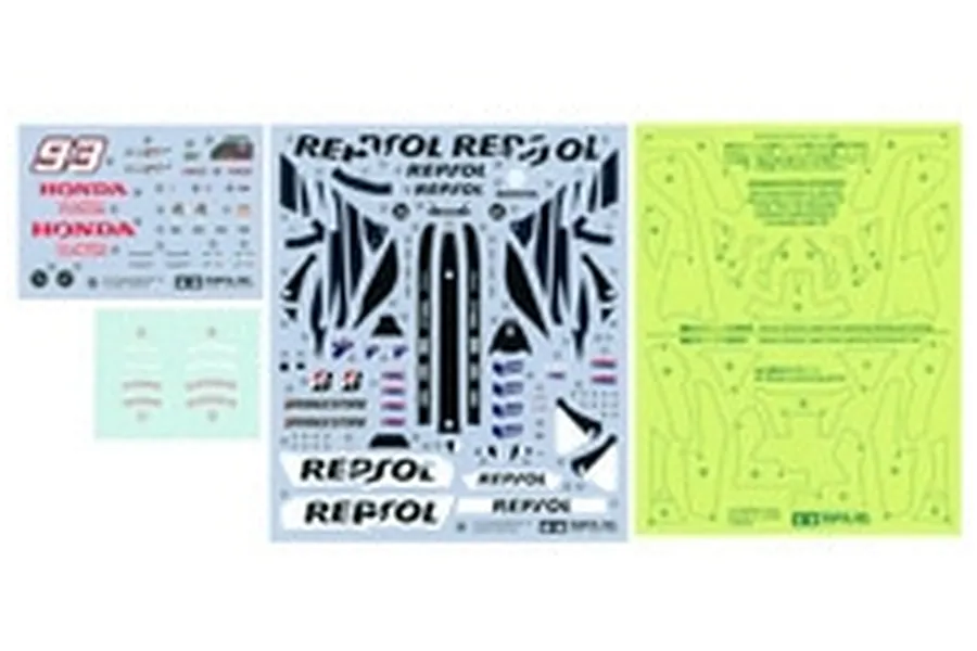 Tamiya 1/12 Repsol Honda RC212V 14 Motorcycle Scaled Plastic Model Kit image 134257