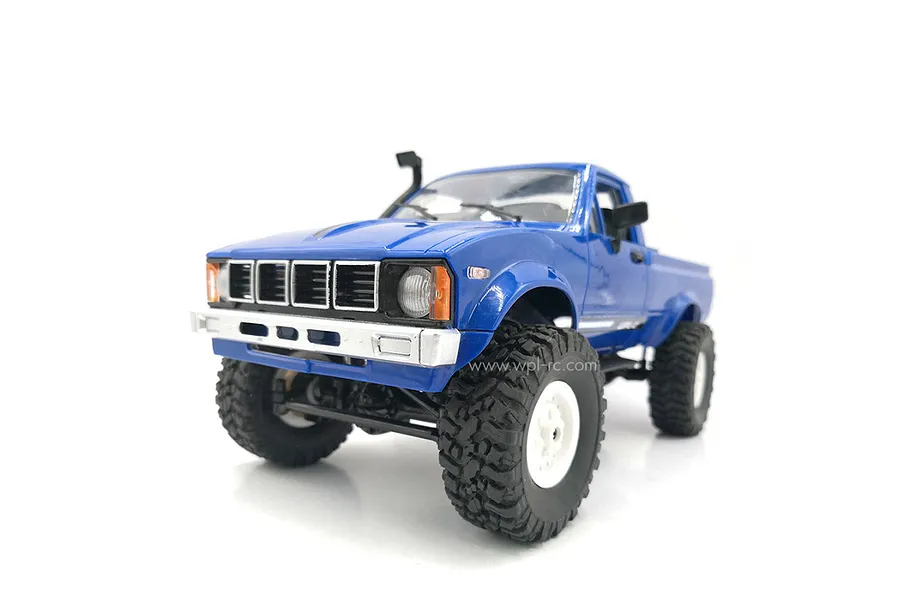 WPL C24 RC Rock Crawler Electric 4WD 1/16 Scale RTR - Blue image 134347
