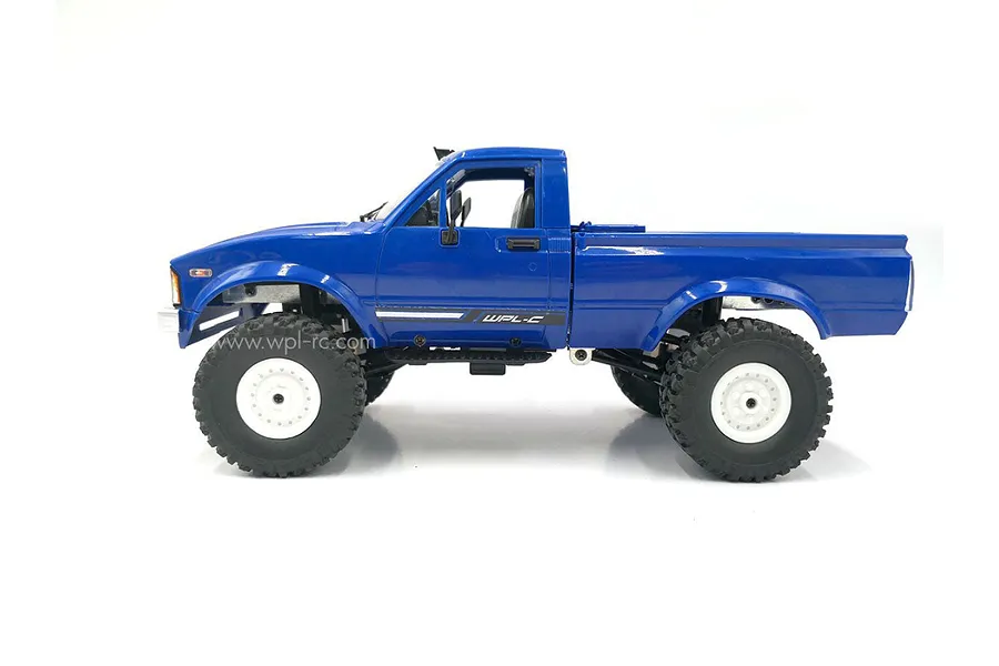 WPL C24 RC Rock Crawler Electric 4WD 1/16 Scale RTR - Blue image 134348