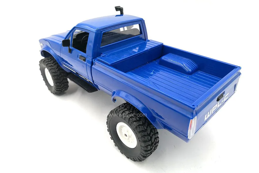WPL C24 RC Rock Crawler Electric 4WD 1/16 Scale RTR - Blue image 134349