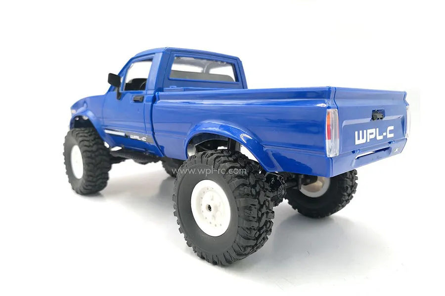 WPL C24 RC Rock Crawler Electric 4WD 1/16 Scale RTR - Blue image 134350