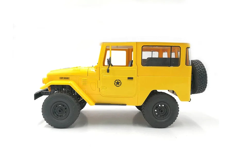 WPL C34 RC Rock Crawler Electric 4WD 1/16 Scale RTR - Yellow image 134357