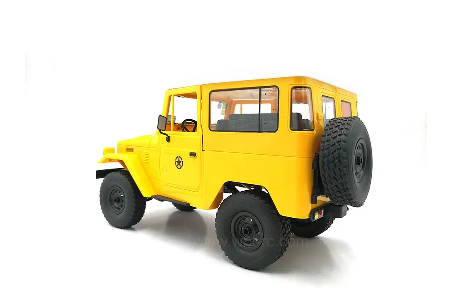 WPL C34 RC Rock Crawler Electric 4WD 1/16 Scale RTR - Yellow image 134358
