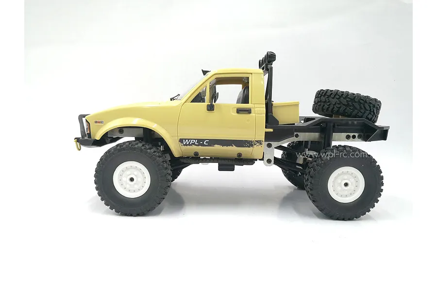 WPL C14 RC Rock Crawler Electric 4WD 1/16 Scale RTR - Beige image 134383