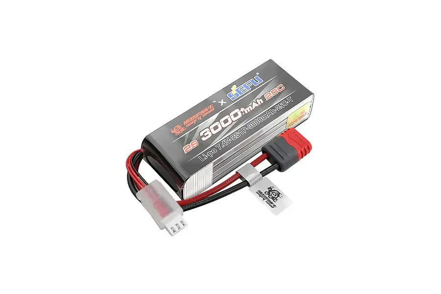 MJX RC 7.4V 3000mAh Soft Case LiPo Battery image 134424