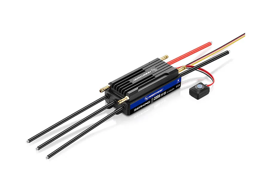 Hobbywing Seaking V4 Waterproof 200A Brushless ESC image 134536