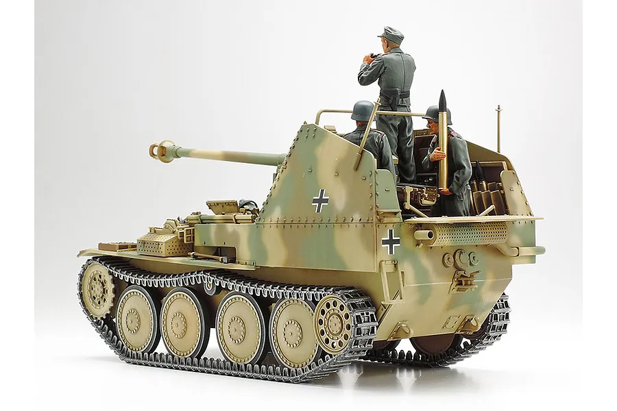 Tamiya 1/35 German Marder III M Normandy Front Tank Destroyer Scaled Plastic Model Kit image 134546