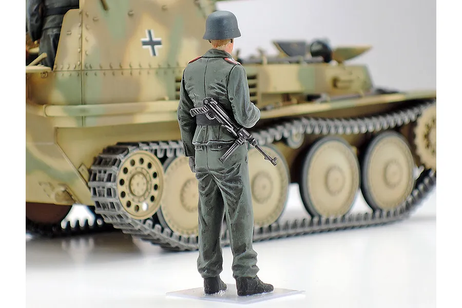 Tamiya 1/35 German Marder III M Normandy Front Tank Destroyer Scaled Plastic Model Kit image 134552