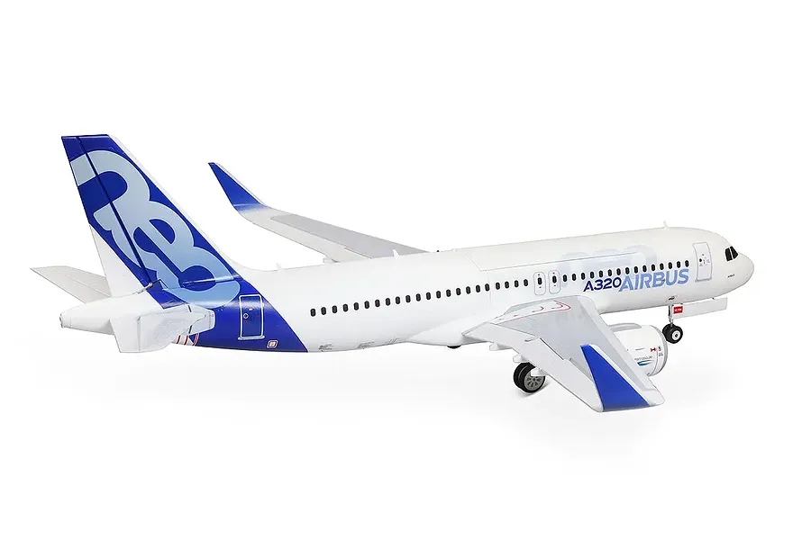 E-Flite RC Plane Airbus A320neo 1.5m Twin EDF Jet RTF Basic with AS3X+ and Safe Select Technology image 134600