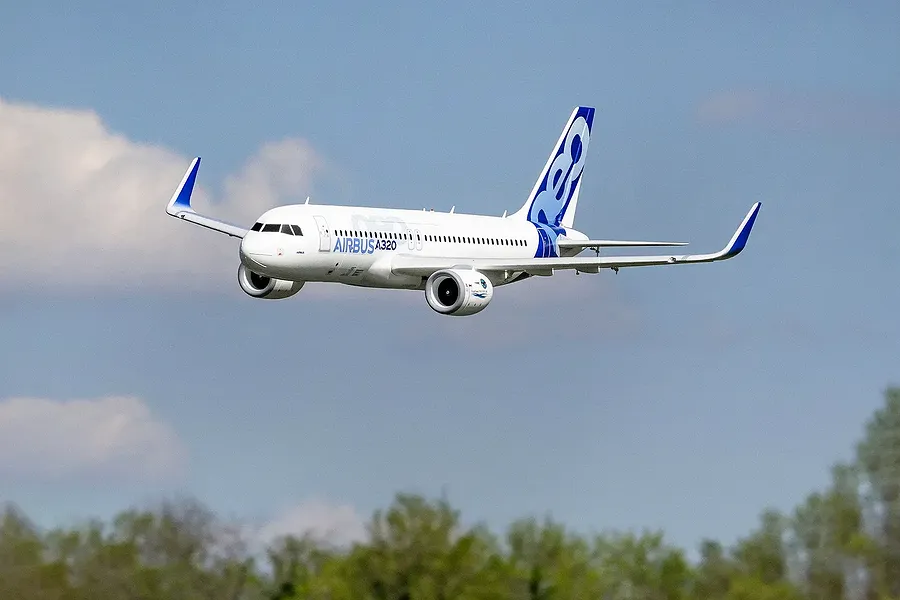 E-Flite RC Plane Airbus A320neo 1.5m Twin EDF Jet RTF Basic with AS3X+ and Safe Select Technology image 134606