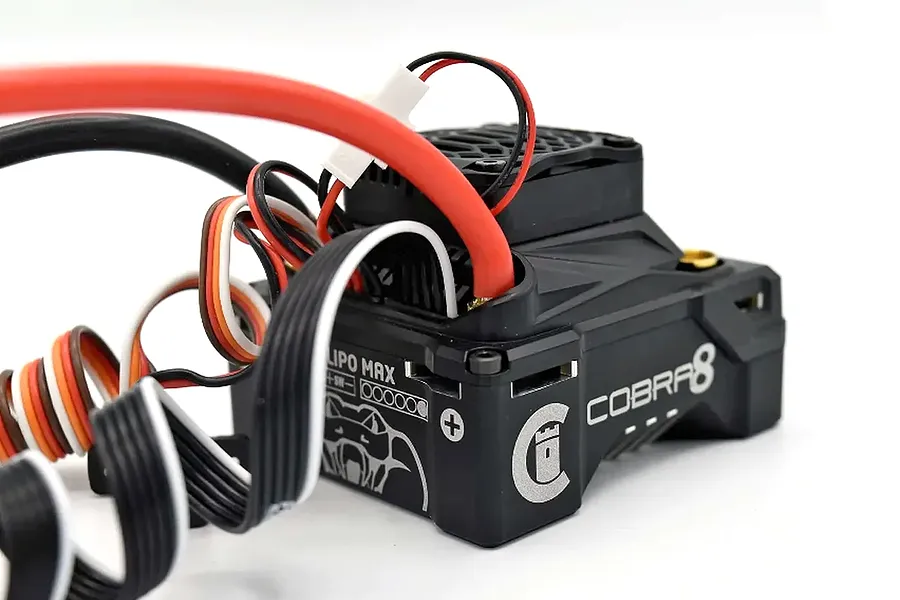 Castle Creations Cobra 8 6S Sensored Brushless ESC and 1512 1800kv Sensored Brushless Motor Combo image 134627