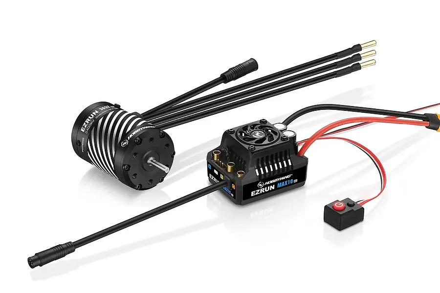Hobbywing Max10 G2 80A ESC &amp;amp; 3652SD 3300Kv Brushless Motor Combo image 134652