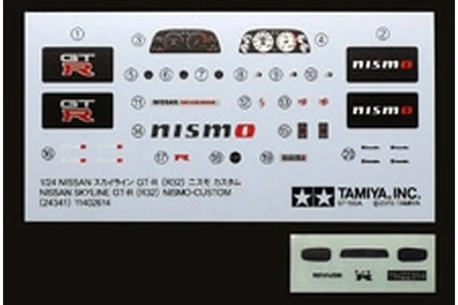 Tamiya 1/24 Nissan Skyline GT-R (R32) NISMO-Custom Scaled Plastic Model Kit image 134683